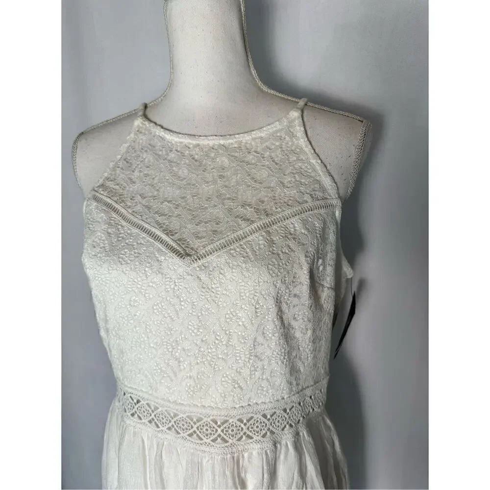 IZ Byer White Lace High Low Dress - Picture 9 of 12